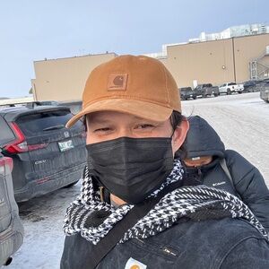 Carhartt Money Green  Sage Long Sleeve Pocket Tee With  Back Logo Size XL